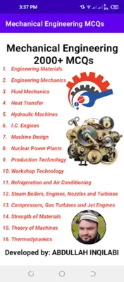 Mechanical Engineering MCQs android App screenshot 7